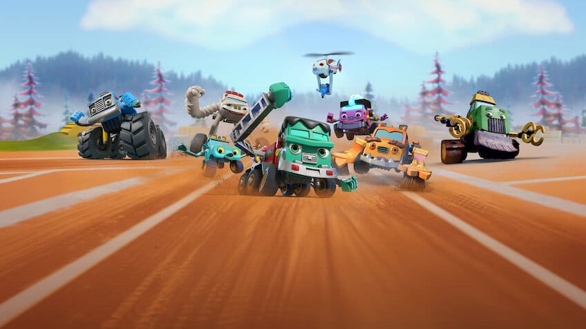 Os Invencíveis CarrosMonstros - Netflix