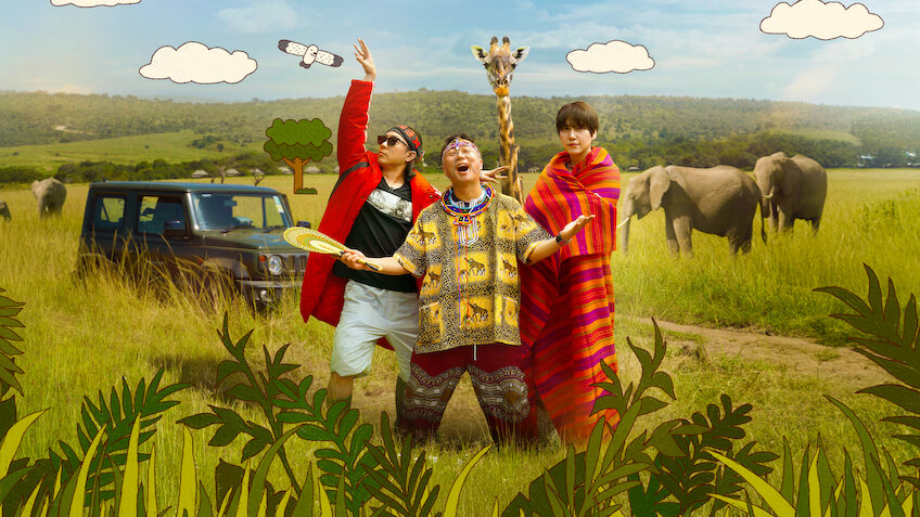 Três Tontos no Quênia